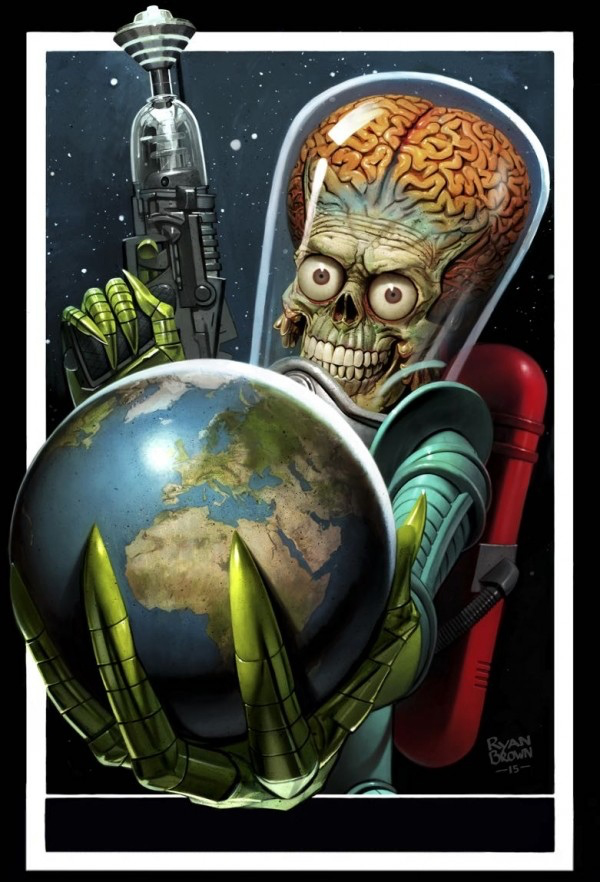 Mars Attacks Occupation Comic 1 Cover
