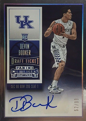 2015-16 Panini Contenders Draft Picks Basketball - blaster box