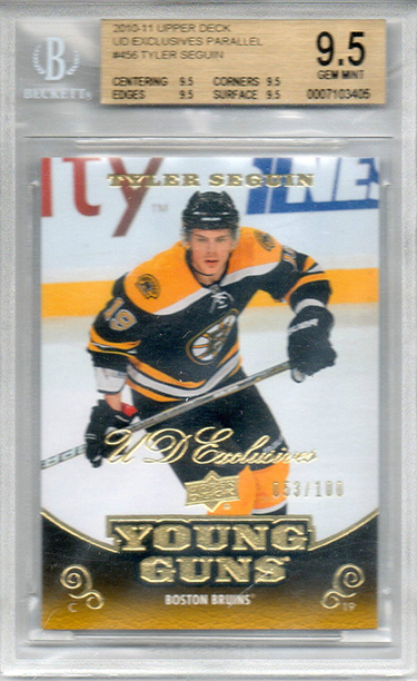 2010-11 UD YG Exclusives Tyler Seguin