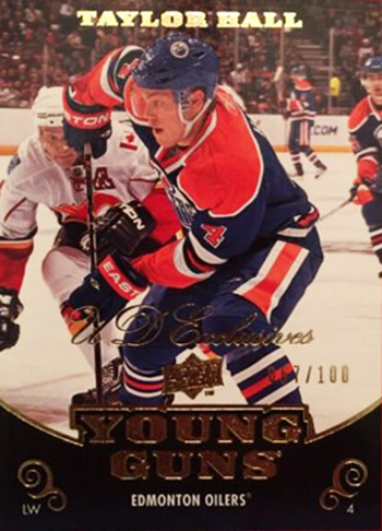 2010-11 UD YG Taylor Hall Exclusives