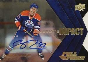 2015-16 Upper Deck Immediate Impact Autographs Connor McDavid