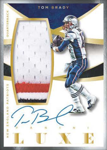 2015 Panini Luxe Football Memorabilia Auto Prime