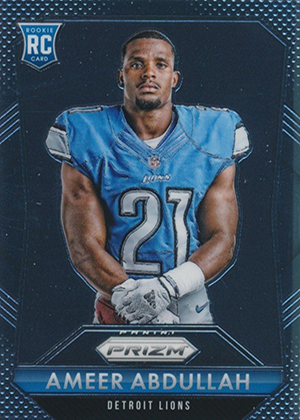 Ameer Abdullah 2015 Donruss Signature Series Lions Rookie Jersey Auto Rc  #492