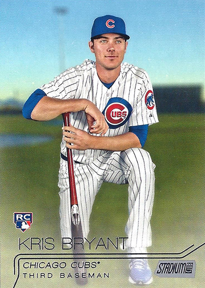 2015 Stadium Club Kris Bryant RC