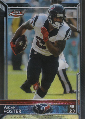 : 2015 Topps Fantasy Focus #FF-AF Arian Foster Texans