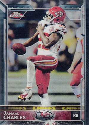 : 2015 Topps Platinum #41 Jamaal Charles NM-MT Chiefs :  Collectibles & Fine Art