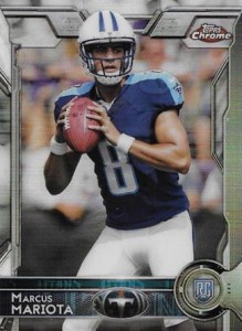 2015 Topps Chrome Football Marcus Mariota