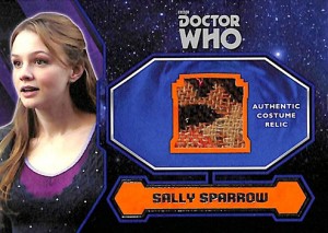 2015 Topps Doctor Who Costume Card Sally Sparrow