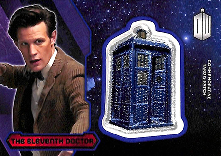 2015 Topps Doctor Who Checklist - Tardis Patch P-11