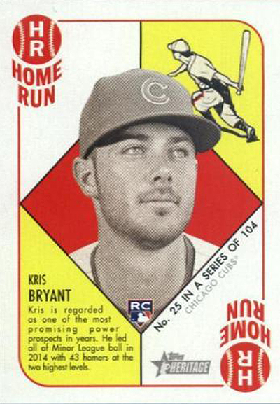 Kris Bryant arrives: 10 baseball cards to consider - Beckett News