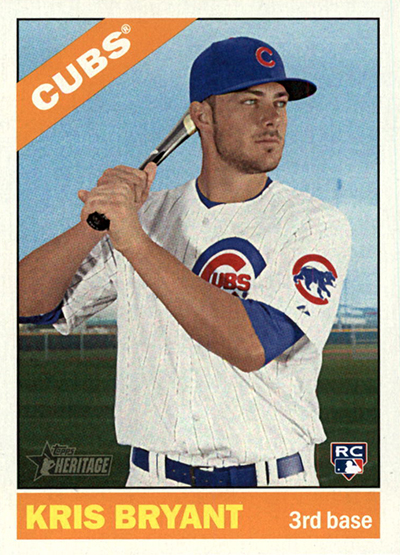  2015 Topps Chrome Baseball #112 Kris Bryant Rookie Card :  Collectibles & Fine Art