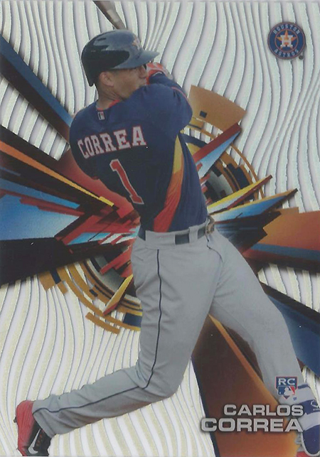 2015 Topps Heritage Carlos Correa Yellow Color Swap Rookie Baseball Trading  Card TPTV