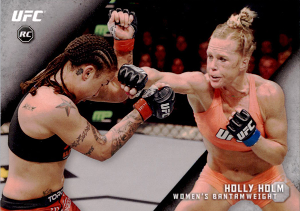 Holly Holm Cards - 2015 Topps UFC Knockout