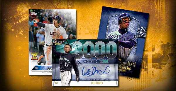 ~~ 2023 Topps series 2 Ichiro Marlins Gold Jersey Relic /50 ~~