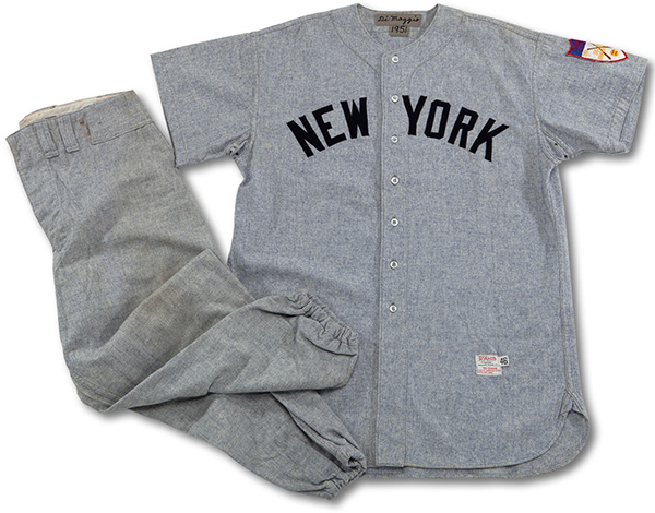 Joe DiMaggio Signed World Series Jersey Expected To Sell For $400k
