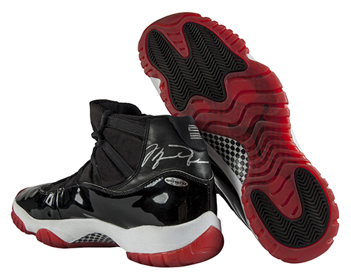 Michael Jordan Game-Worn 1996 NBA Finals Game 3 Air Joran XI Sneakers