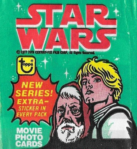 1977 Topps Star Wars Series 4 Wrapper header