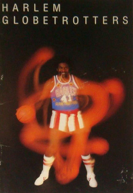 1985 Harlem Globetrotters Program Cover