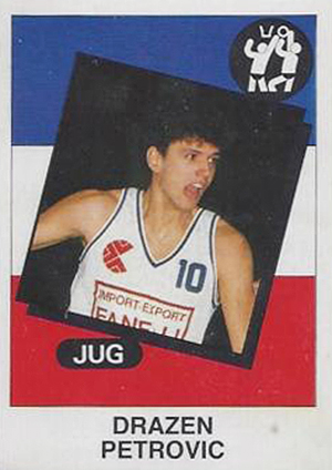 1986 Panini Supersport Drazen Petrovic