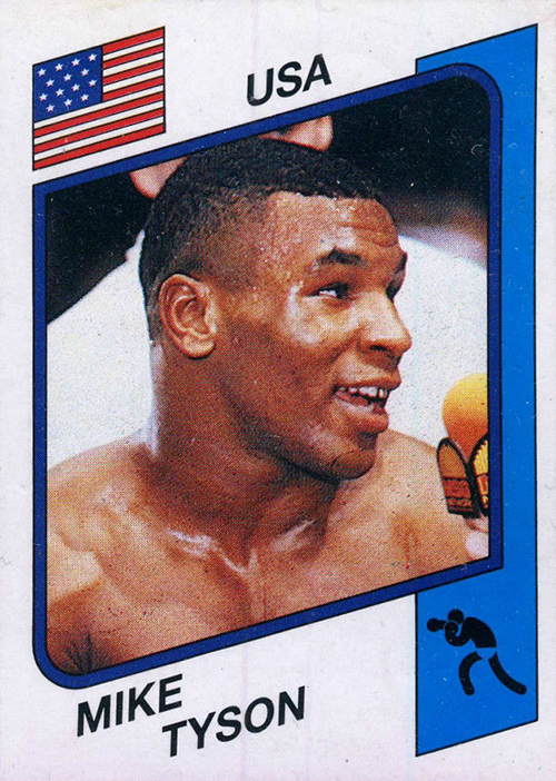 1986 Panini Supersport Mike Tyson