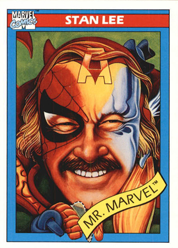 1990 Impel Marvel Universe Stan Lee