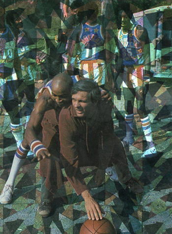 1992 Comic Images Harlem Globetrotters Foil Prism