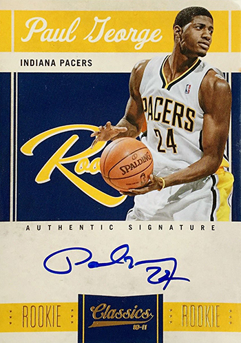 paul george autographed jersey