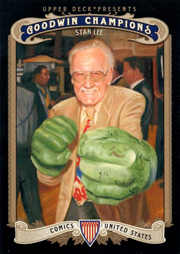 2012 Upper Deck Goodwin Champions Stan Lee