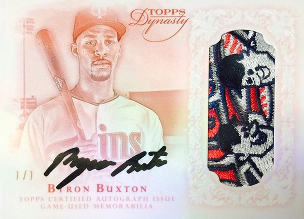 2015 Topps Dynasty Baseball Autographed Patch Gallery