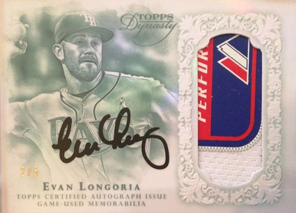 2015 Topps Dynasty - Autographed Dual Relic Greats #ADRG-SC2