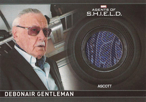 2015 Marvel Agents of SHIELD Season 1 CC18 Stan Lee Costume Card