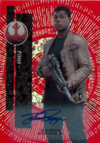 2015 Topps Star Wars High Tek Autographs Checklist