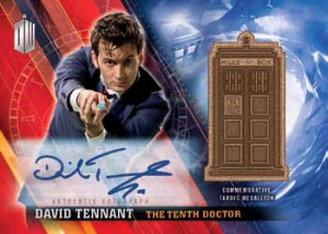 2016 Topps Doctor Who Timeless Autographed Medallion