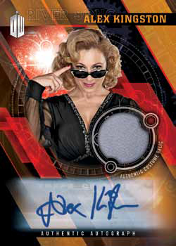 2016 Topps Doctor Who Timeless Checklist - Autographed Relic Mock-Up