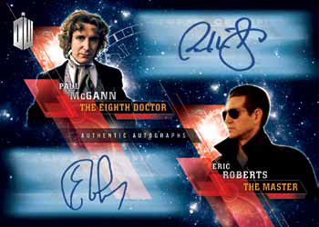 2016 Topps Doctor Who Timeless Checklist - Dual Autograph Mock-Up