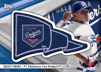 2016 Topps Pro Debut Baseball Pennant Patches