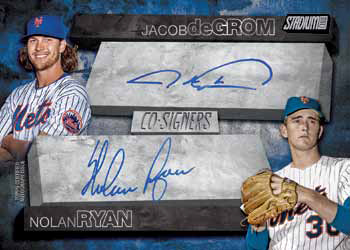 2016 Topps Stadium Club Baseball Co-Signers