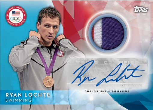 2016 Topps US Olympic and Paralympic Team Hopefuls Autograph Relic