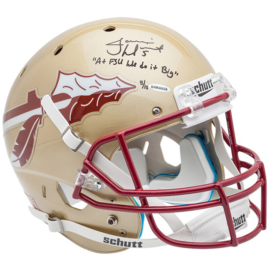 Jameis Winston Signed Helmet UDA Flodia State We Do It Big