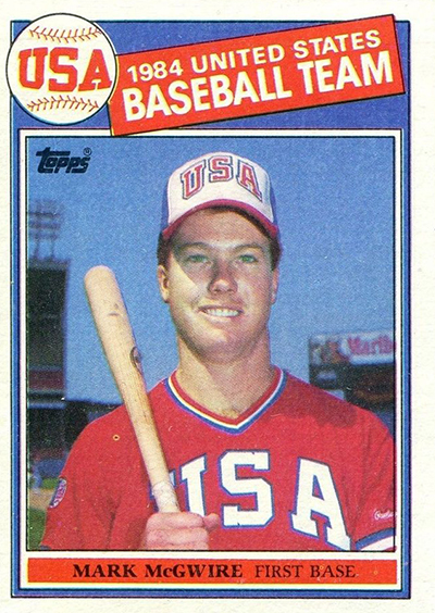 1985 Topps Mark McGwire RC