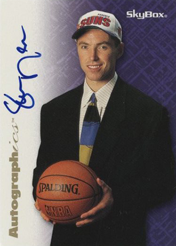 Allen Iverson Autographed 1996-97 Skybox Premium Rookie Card