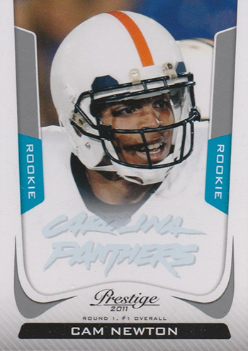 2011 BOWMAN #WC3 CAM NEWTON ROOKIE RC CAROLINA PANTHERS 7090