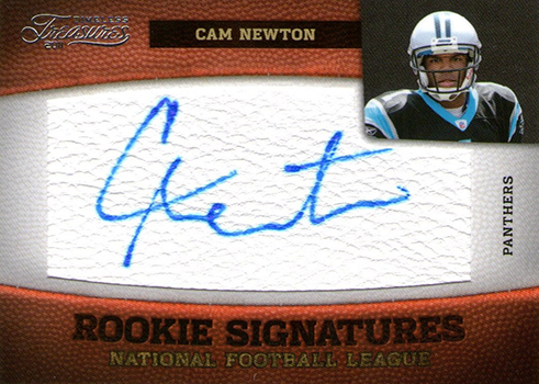 2011 LIMITED Cam Newton DRAFT DAY COMBOS Rookie Jersey /100 - Sweet Card