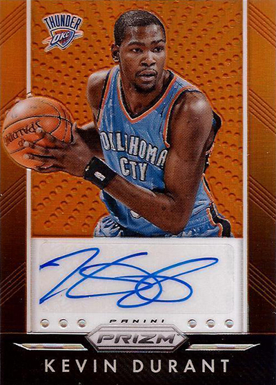 Kevin Durant Extends Exclusive Deal with Panini, Becomes Global 