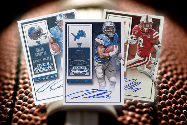 2015 Panini Contenders Football Rookie Ticket Autograph Variations 