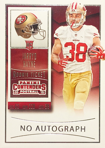 2015 Panini Contenders Jarryd Hayne