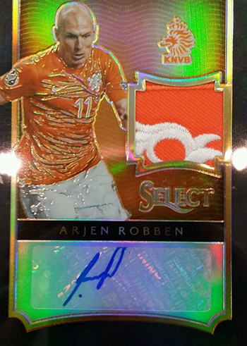 2015 Select Soccer Black Patch Arjen Robben