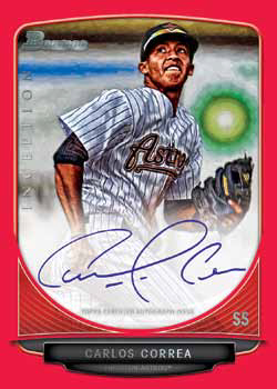 Fracis Martes autographed baseball card (Houston Astros) 2016 Topps  Inception #PAFM