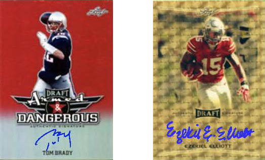 2016 Leaf Metal Draft Football Details and Hobby Box Info
