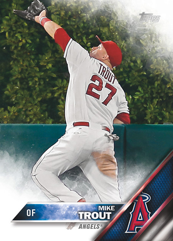 2022 Topps Series 1 Mike Trout #27 Los Angeles Angels MLB Baseball Card